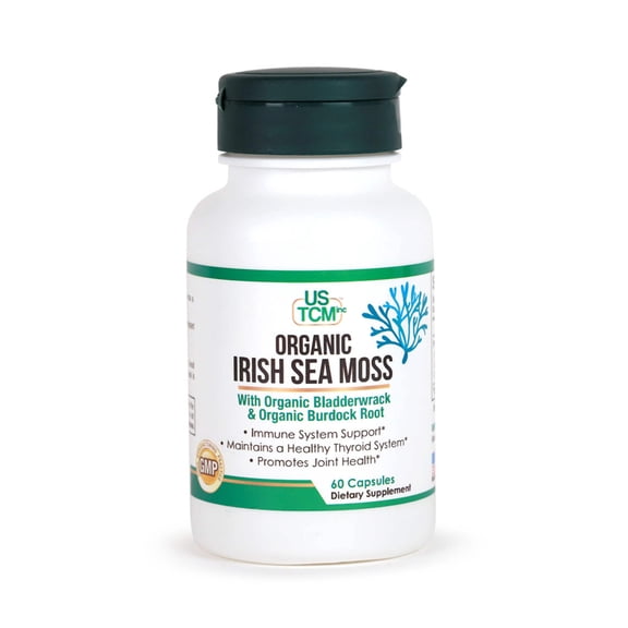 Organic Irish Sea Moss Capsule - Healthy Thyroid System