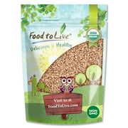 Organic Italian Pearled Farro, 1 Pound — Non-GMO, Raw, Vegan, Kosher — by Food to Live