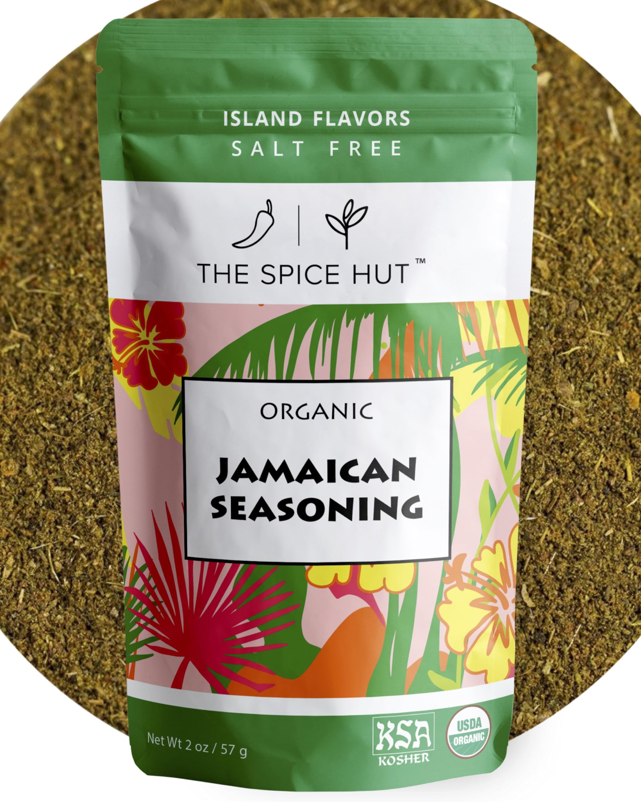 Organic Jerk Seasoning DHF10 Dry Rub for Cooking, Seasoning Spice Blend