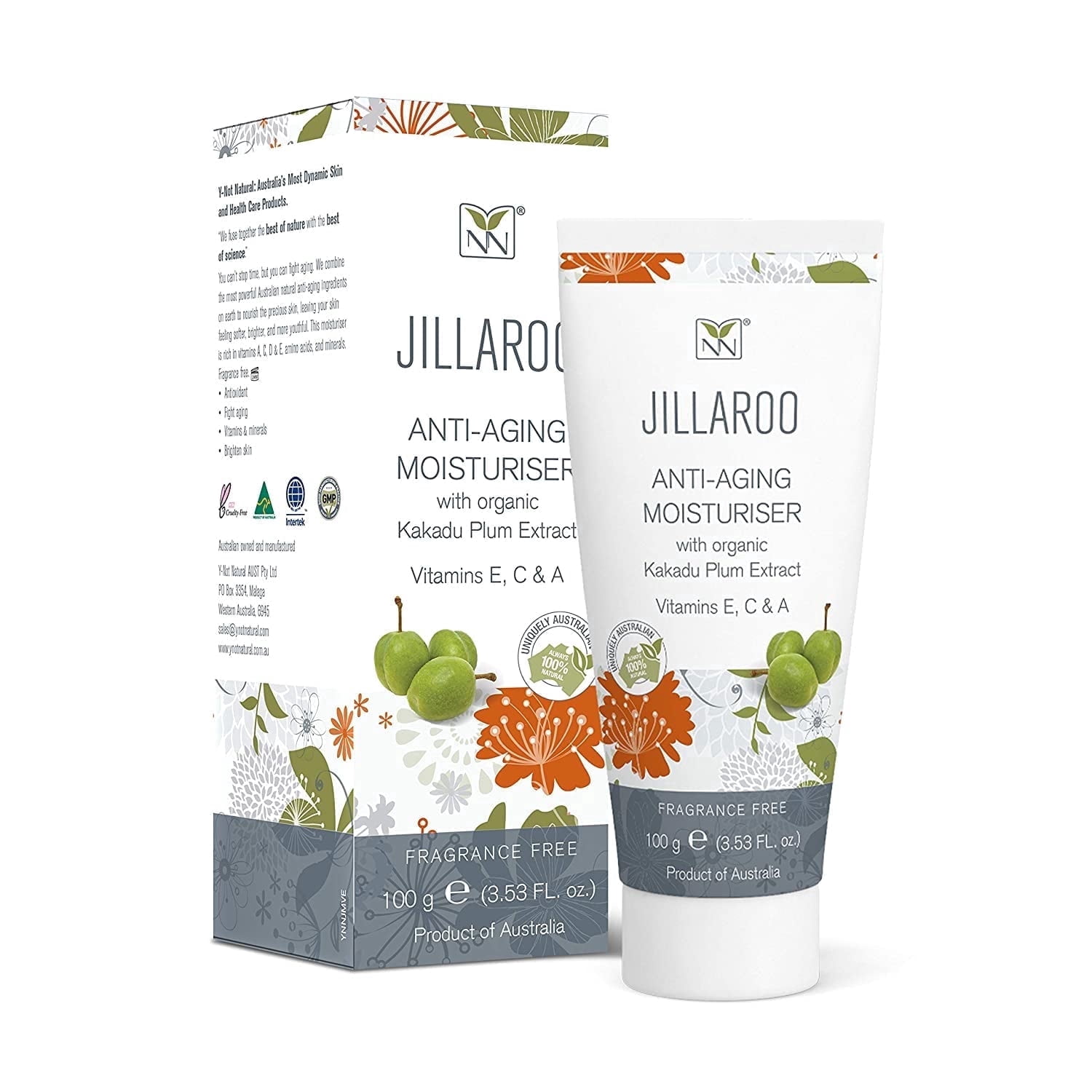 Y-Not Natural Kakadu Plum Extract Moisturizer, 100 g (3.5 oz)