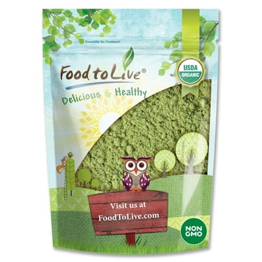 Organic Kale Powder, 0.5 Pounds — Non-GMO, Kosher, Raw, Vegan — by Food to Live