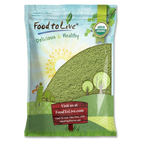 Organic Kale Powder, 7 Pounds Non-GMO, Kosher, Raw, Vegan by Food to Live