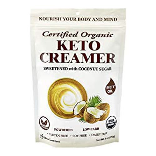 Organic Keto Creamer With Mct Oil, Sweetened With Coconut Sugar, Dairy
