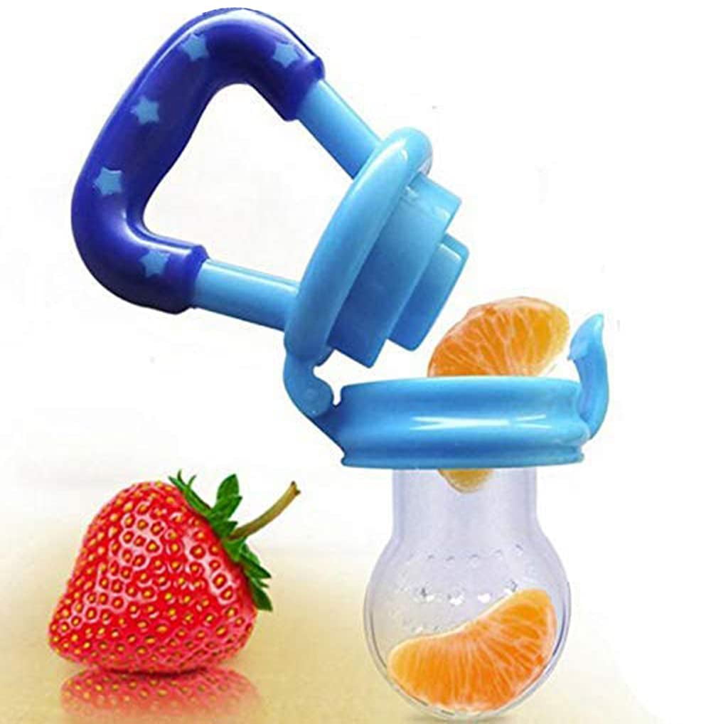 Organic Kidz Fruit Feeder Pacifier for Baby Silicone Fruit and Juice ...