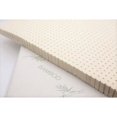 Organic Latex Mattress Topper with Rayon Derived from Bamboo Cover
