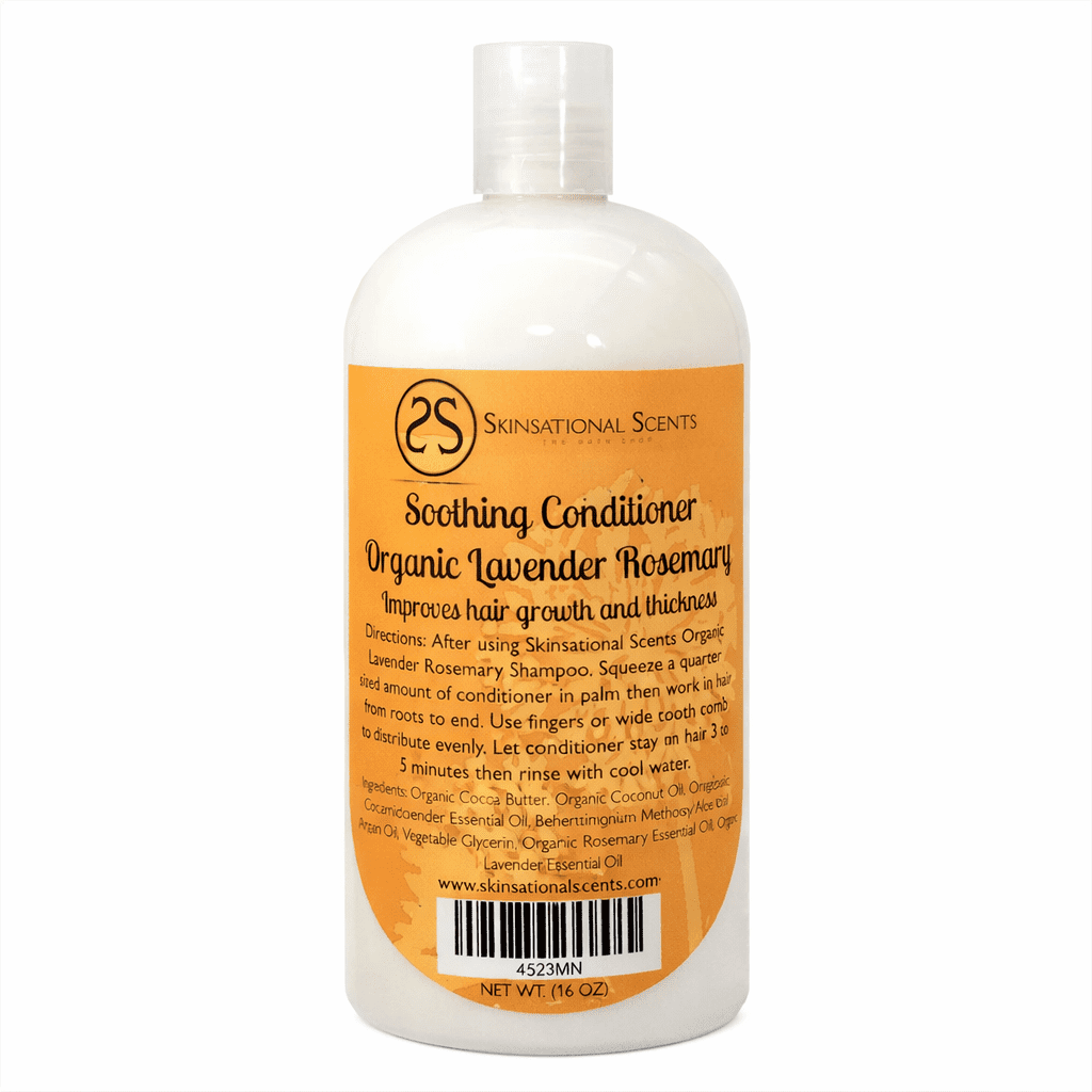 Skinsational Scents Organic Lavender Rosemary Conditioner for All Hair Types