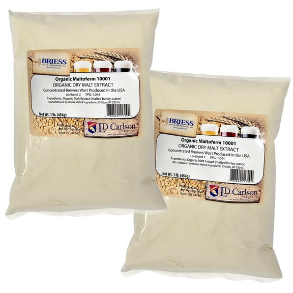 Organic Light Dried Malt Extract DME - Maltoferm 10001-1lb (w k)