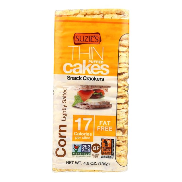 Organic Lightly Salted Corn Cake Thins12 PackUSDA Organic, NONGMO