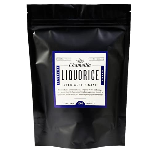 Organic Liquorice, Peppermint & Fennel Tea 50 x Tea Bags in a Pouch 3