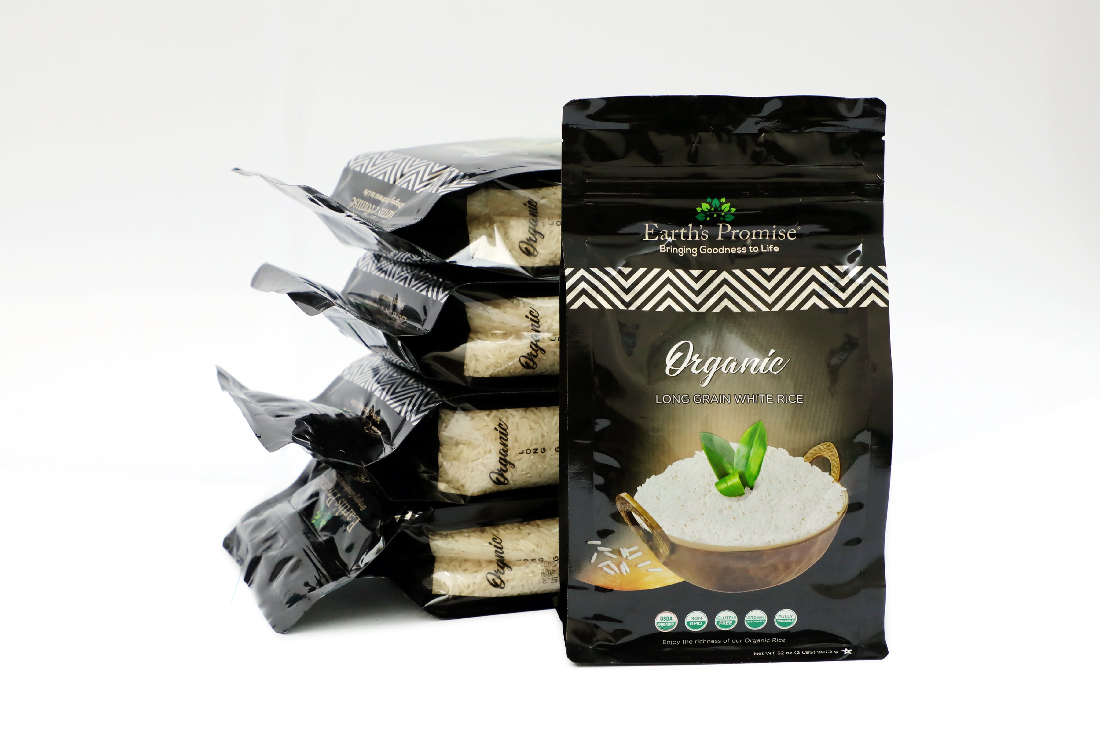 Organic Long Grain White Rice 2 Lb - Earth's Promise Pack Of 5 ...