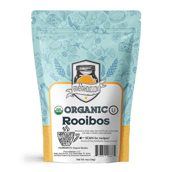 Organic Loose Leaf Rooibos - 4 oz