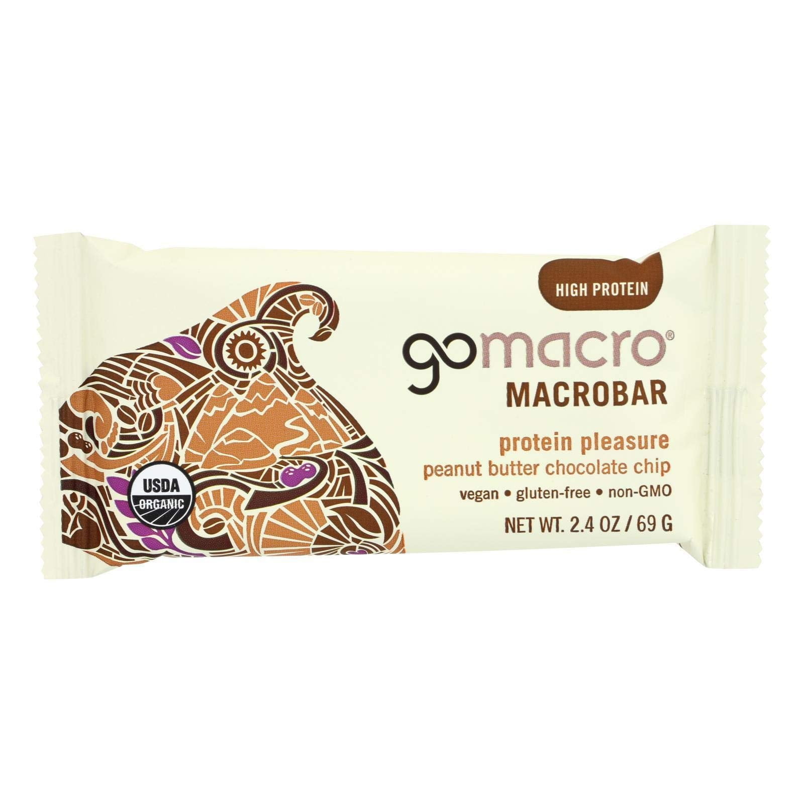 Organic MacroBar; Peanut Butter Chocolate Chip