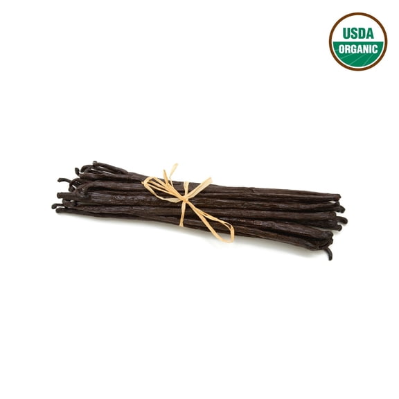 Organic Madagascar Vanilla Beans - Whole Grade A Vanilla Pods for Vanilla Extract and Baking - 1 OZ