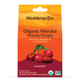 thumbnail image 1 of Wedderspoon Organic Manuka Honey Drops for Dry Throats with Bee Propolis and Echinacea, Cherry, 20 Count, 1 of 4