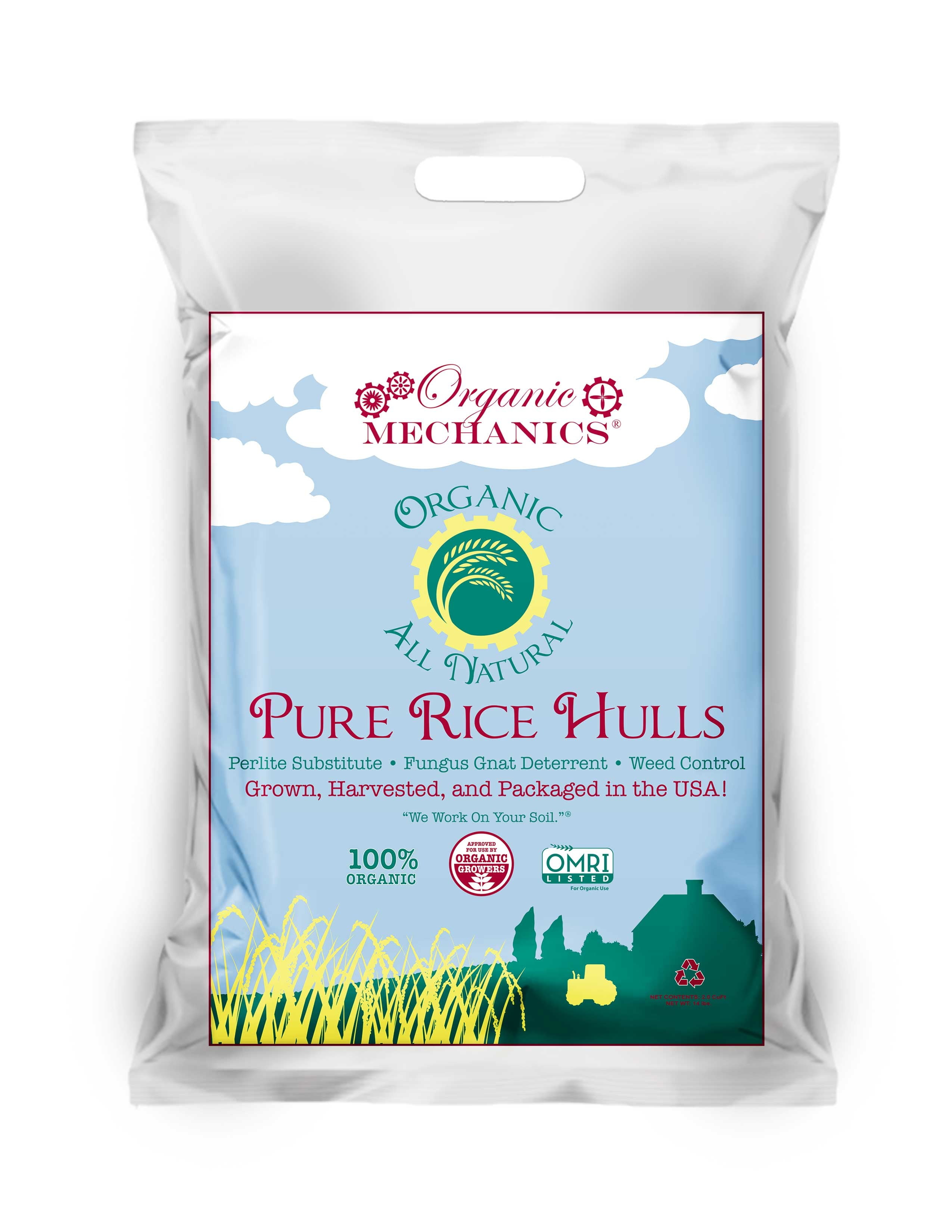 Organic Mechanics Weed Preventer, 14 lbs