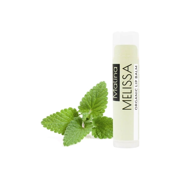 Organic Melissa (Lemon Balm) Lip Balm, 0.17 fl oz | 4-pack