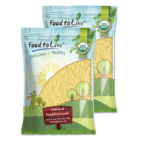Organic Millet Flour, 16 Pounds — Non-GMO, Kosher, Raw, Vegan — by Food to Live