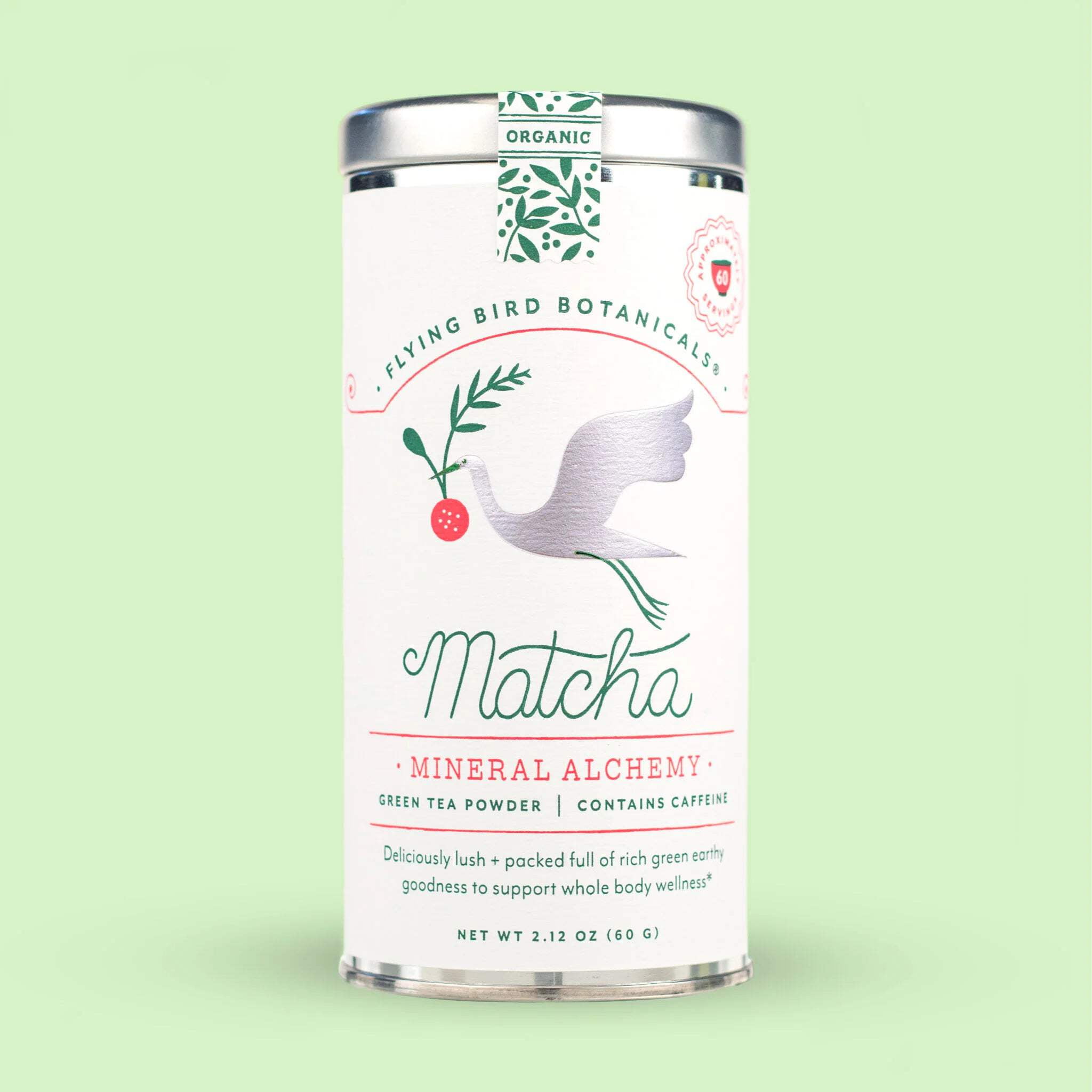 Organic Mineral Alchemy Matcha (60 Servings)