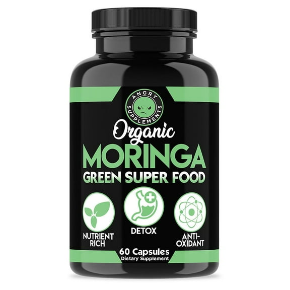 Organic Moringa Nutrient-Rich Green Super Food