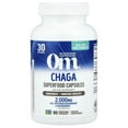 thumbnail image 1 of Om Mushrooms Chaga, 90 Vegetable Capsules (666 mg per Capsule ), 1 of 4