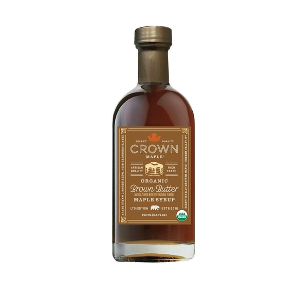 Organic Brown Butter Flavor Maple Syrup