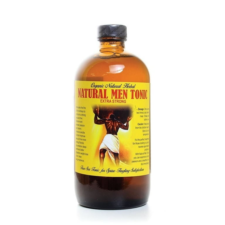 Organic Natural, Herbal Men Tonic Extra Strong, Boosts Blood Flow