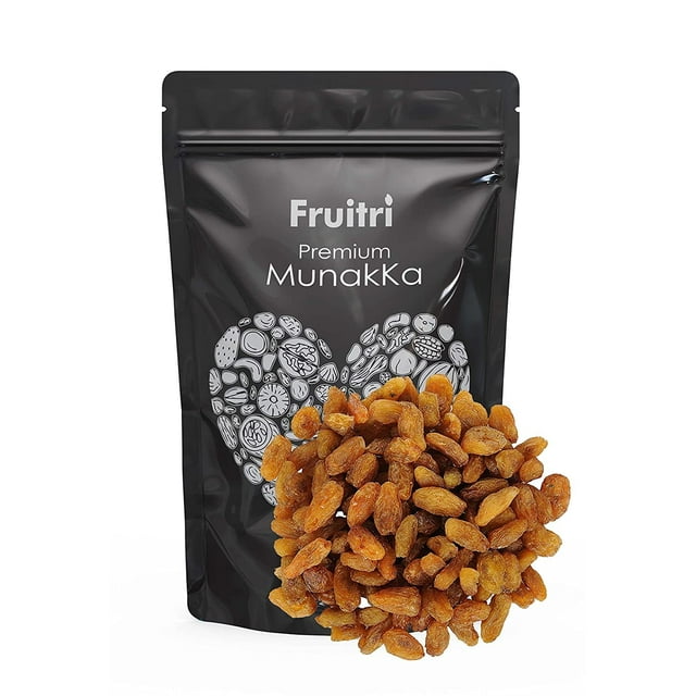 Organic Natural Large Munakka By Fruitri 1kg, Good Source Of Calcium