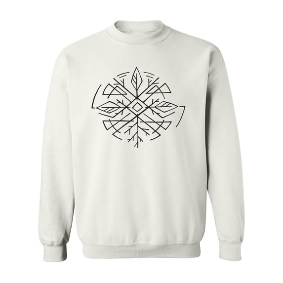 Organic Natural Symbol Sketch Sweatshirt Men -Image by Shutterstock, Male 4X-Large