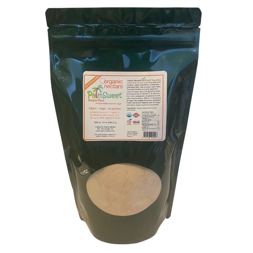 Organic Nectars Coconut Sugar Superfine 24 oz