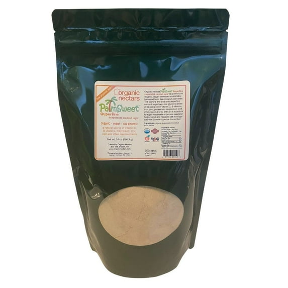 Organic Nectars Coconut Sugar Superfine 24 oz