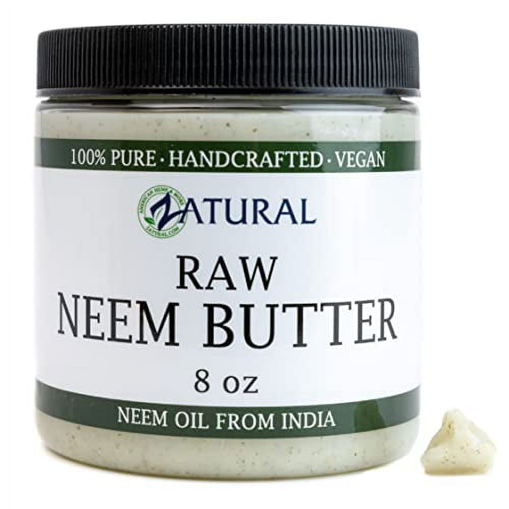 Organic Neem ButterCoconut Oil, Neem Oil, Neem Leaf, Marula Oil, Kokum Butter, Rosemary, For