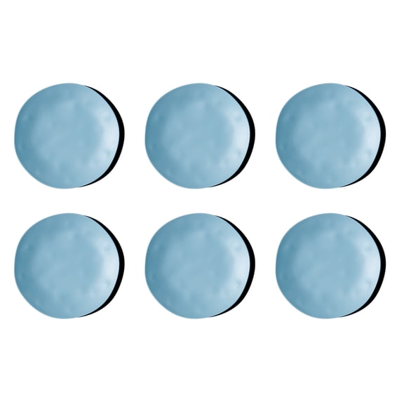 Organic NewWave Melamine Dinner Plate - Blue - 10.5" - Set of 6