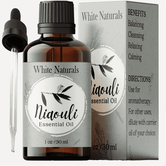 Organic Niaouli Essential Oil - 100% Pure & Natural -Premium Therapeutic Grade with Premium Glass Dropper - Undiluted Natural/Homeopathic Aromatherapy Scented, Great for DIY Candle Making, Massage