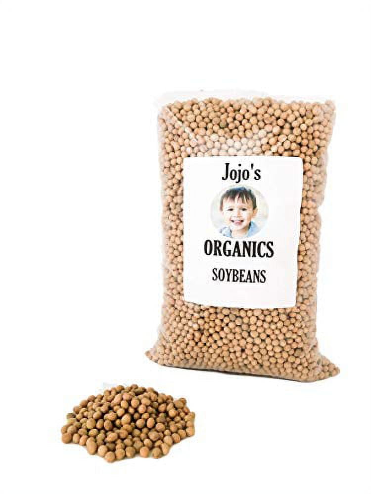Organic NonGMO Soybeans 5 lbs Whole Soy Beans Bulk Food Dry Legumes