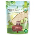 thumbnail image 1 of Organic Oat Bran, 0.5 Pounds — Non-GMO, Kosher, Raw, Vegan — by Food to Live, 1 of 7