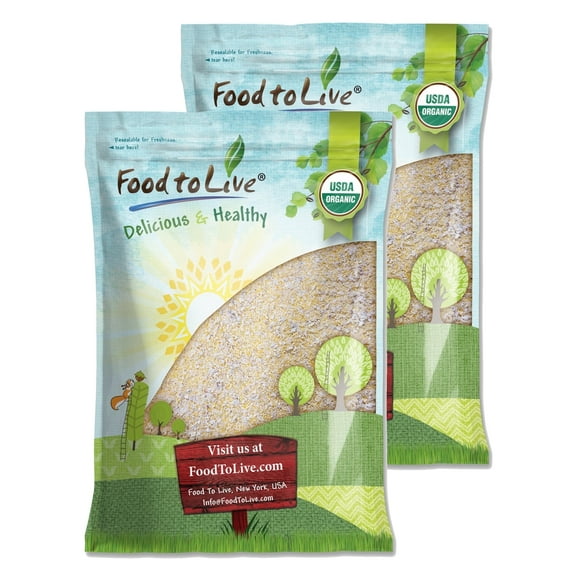 Organic Old Fashioned Cornmeal Coarse, 18 Pounds Non-GMO, Kosher, Raw by Food to Live