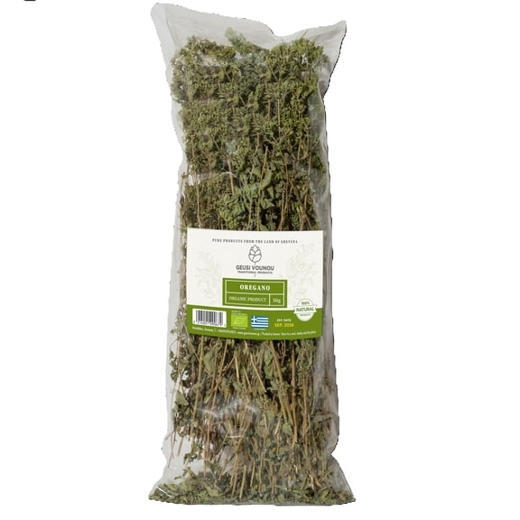 Organic Oregano from Greece - Whole, 60g - by Geusi Vounou