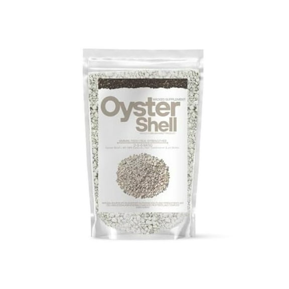 Organic Oyster Shell Supplement - Crushed Shells for Plants, Chickens, and Compost - Natural Fertilizer for Healthy Gardens 20lbs. by (15 lbs)