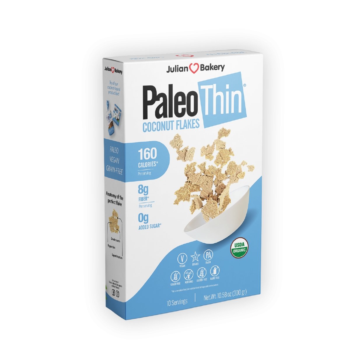 Organic PaleoThin® Coconut Flakes