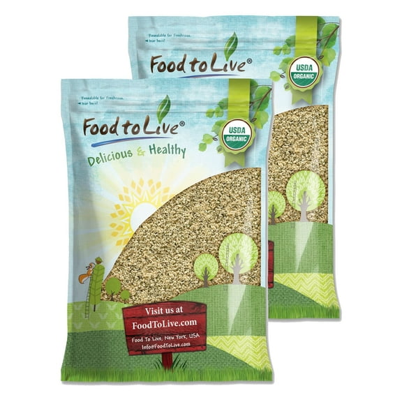 Organic Paraguayan Hemp Seeds, 16 Pounds - Non-GMO, Kosher, Vegan - by Food to Live