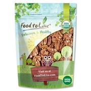 Organic Pecan Halves, 3 Pounds – Non-GMO, Kosher, Raw, Sirtfood – by Food to Live