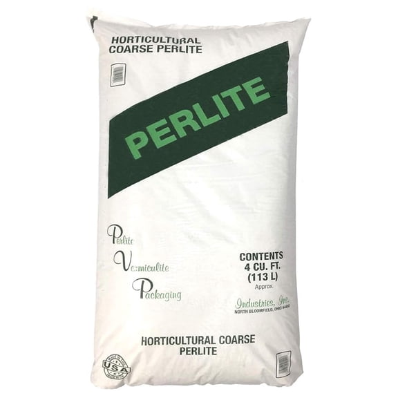 Organic Perlite Planting Soil Additive, White, 4-Cubic Feet