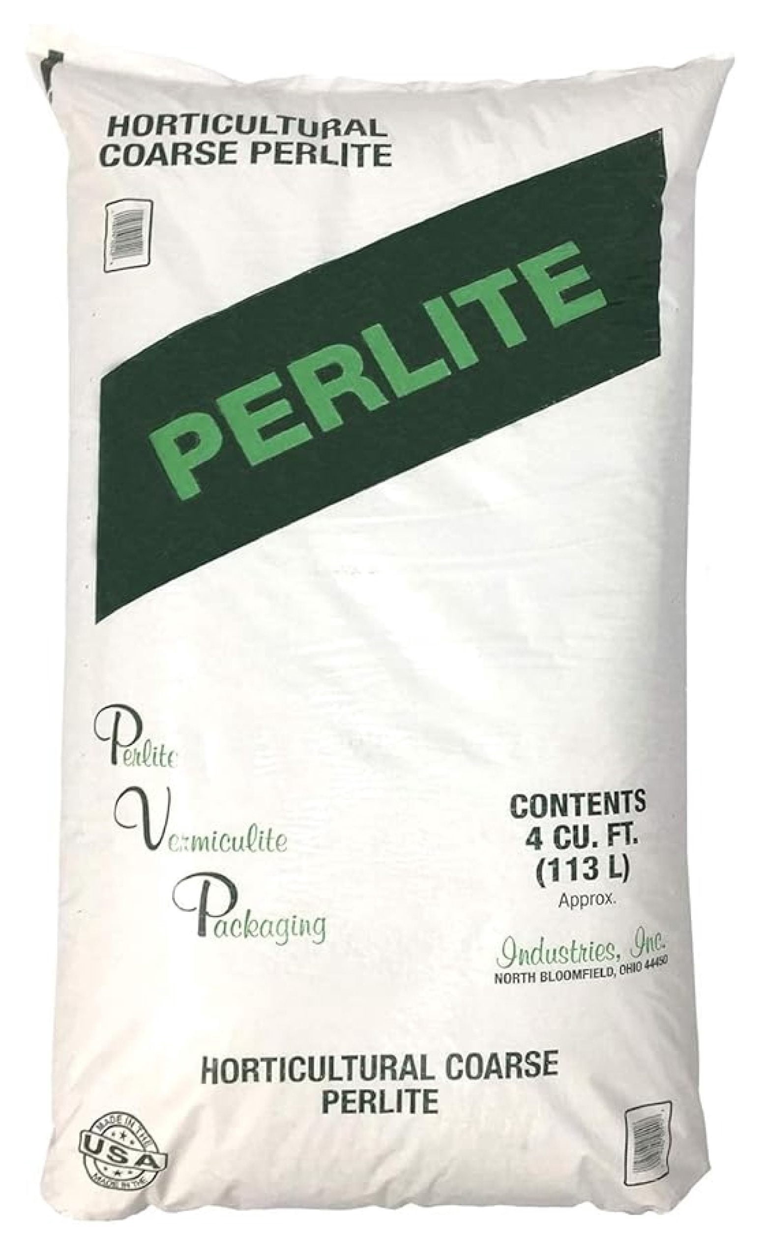 Organic Perlite Planting Soil Additive, White, 4-Cubic Feet