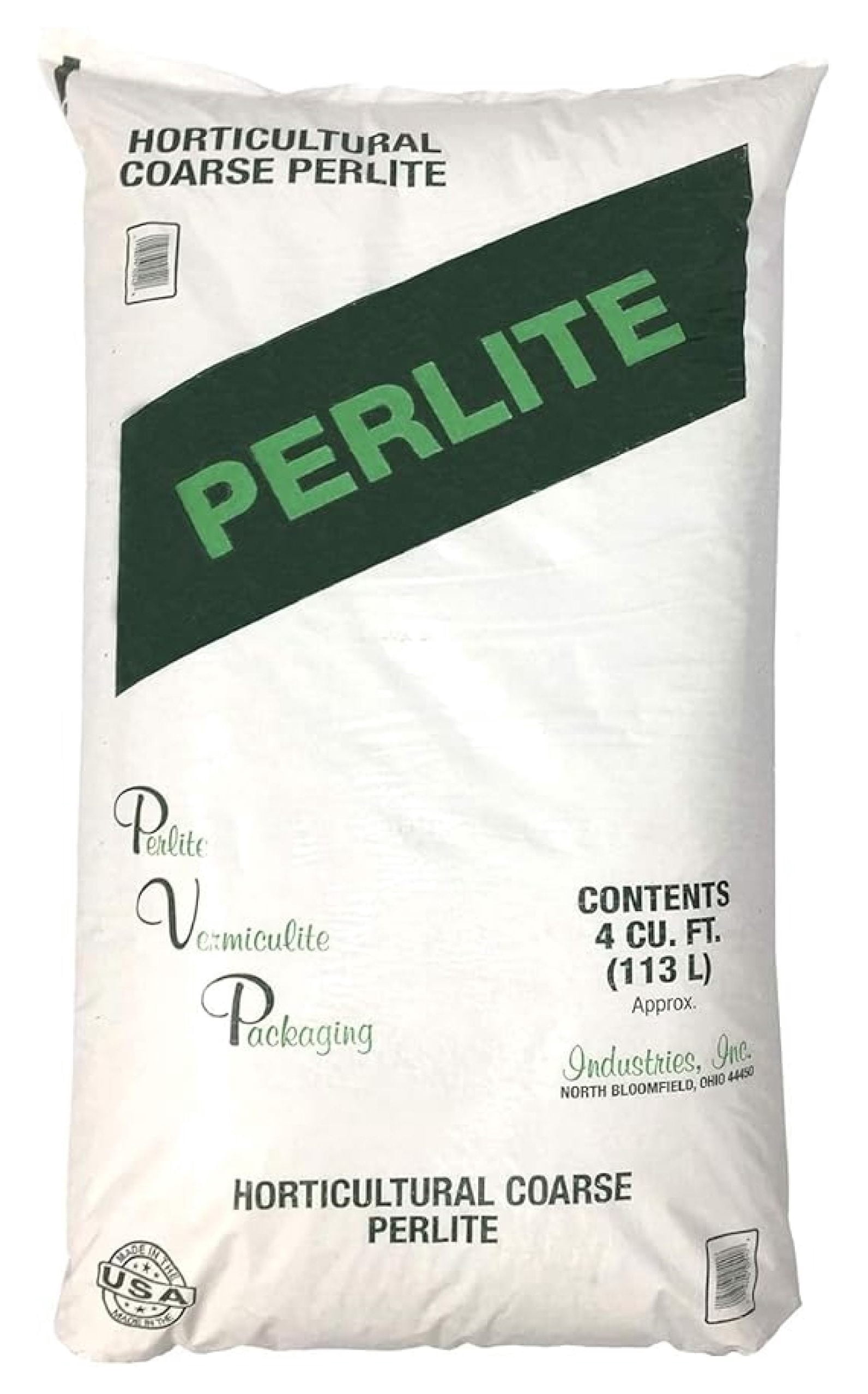 Organic Perlite Planting Soil Additive, White, 4-Cubic Feet