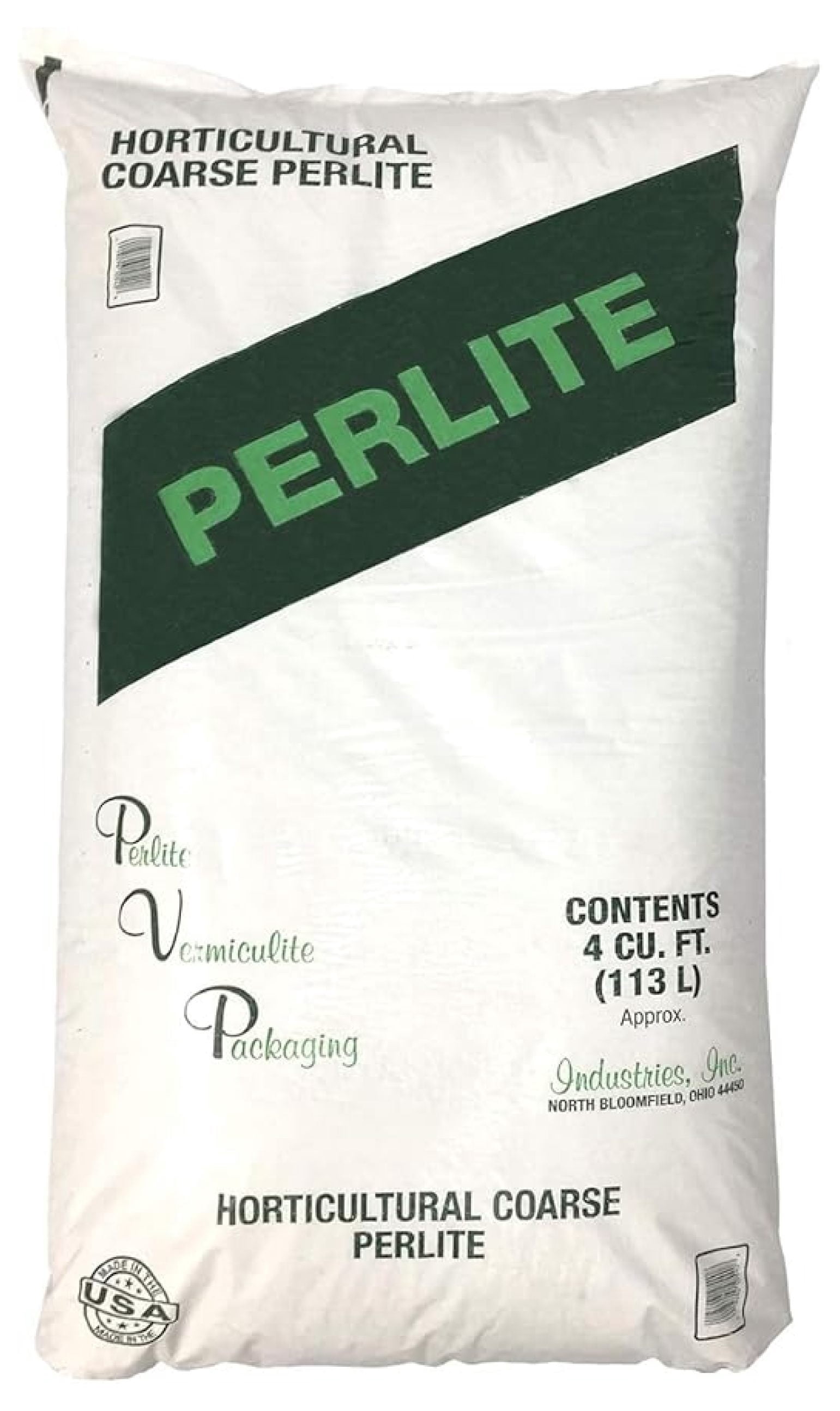 Organic Perlite Planting Soil Additive, White, 4-Cubic Feet