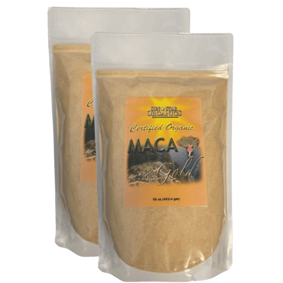Organic Peruvian Maca Powder - 1 lb (2 PACK) - 100% Pure Superfood