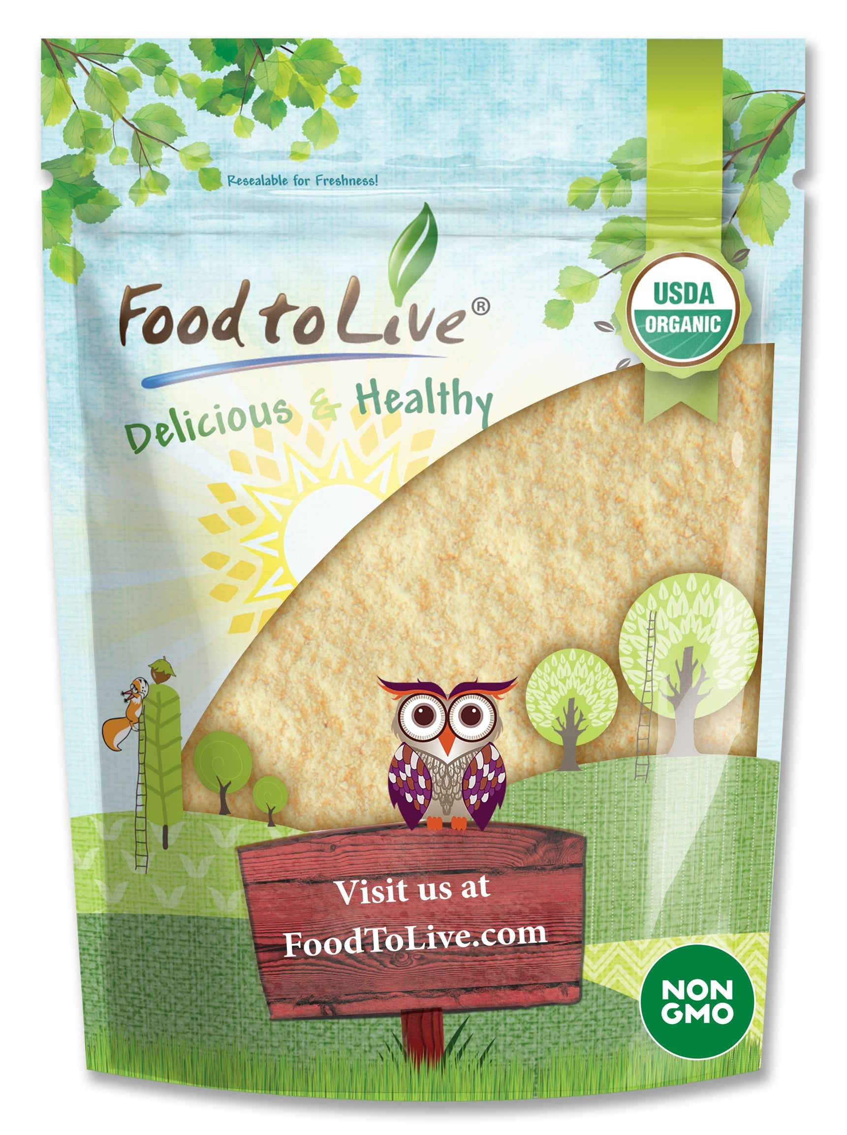 Organic Pineapple Powder, 5 Pounds — Non-GMO, Kosher, Raw, Vegan — by Food to Live