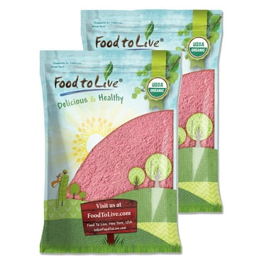 Organic Pomegranate Powder, 16 Pounds — Non-GMO, Kosher, Raw, Vegan — by Food to Live