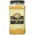 Organic Popcorn Kernels 7lbs Resealable Bulk Jug of Gourmet Popping