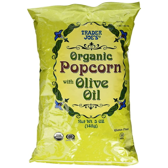 Organic Popcorn with Olive Oil